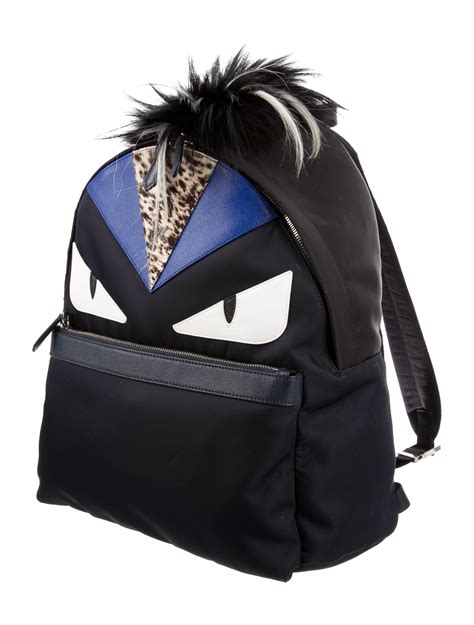 blue bag bug fendi|fendi bag bugs monster backpack.